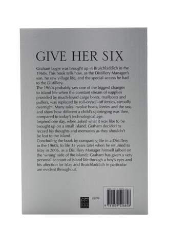 Give Her Six: A Distillery Manager