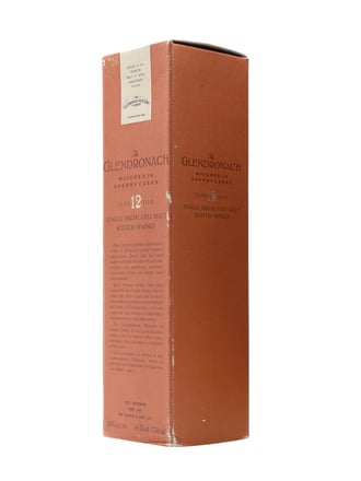 Glendronach 12 Year Old / Original / Previ Import / Bot.1980s