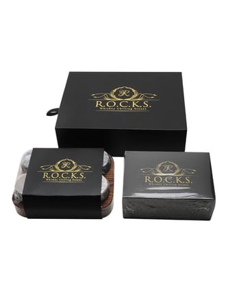Rocks Whisky Stones and Whisky Quiz Set