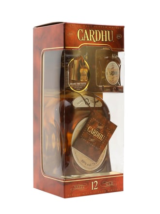Cardhu 12 Year Old with Miniature / Bot.1980s