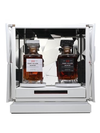 Port Ellen 1978 / 44 Year Old Gemini Set / Original Cask & Remnant Cask