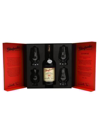 Glenfarclas 25 Year Old / 3 Glasses & Water Jug Gift Set