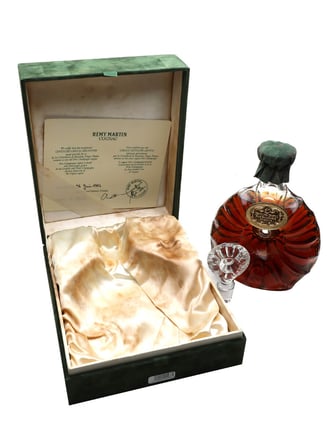 Remy Martin Centaure Cognac / Baccarat Crystal / Bot.1984