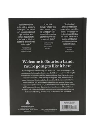 Bourbon Land: A Spirited Love Letter to My Old Kentucky Whiskey