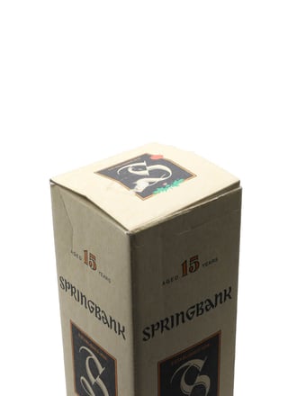 Springbank 15 Year Old / Green Thistle / Bot.1990s