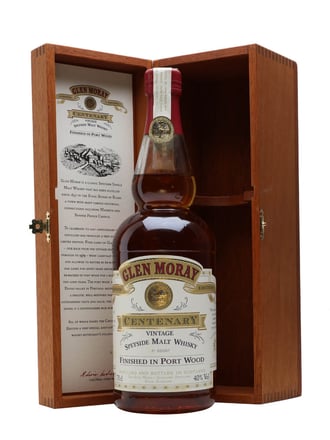 Glen Moray Centenary / Bot.1997 / Port Wood Finish