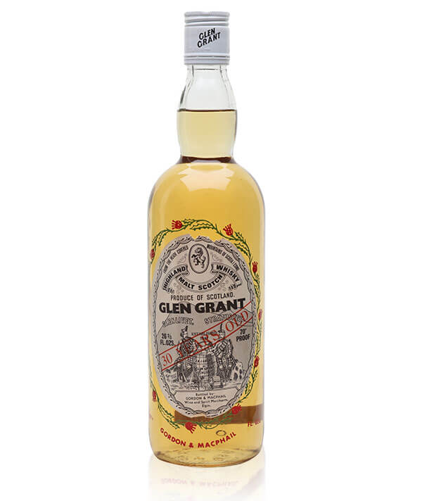 Glen Grant 30 Year Old / Stencilled Bottle / Bot.1970s
