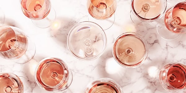 Summer rose wines