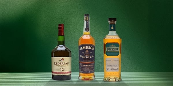 Our best-selling Irish whiskeys