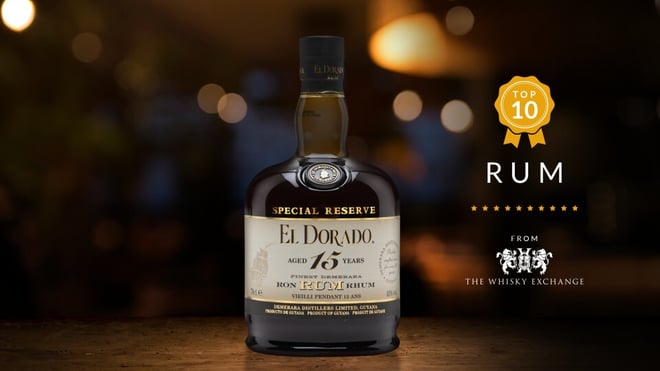 El Dorado Rum 15 Year Old - Special Reserve : The Whisky Exchange