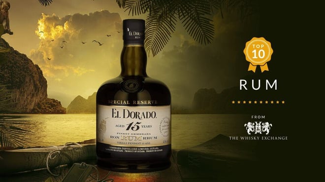 El Dorado Rum 15 Year Old - Special Reserve : The Whisky Exchange