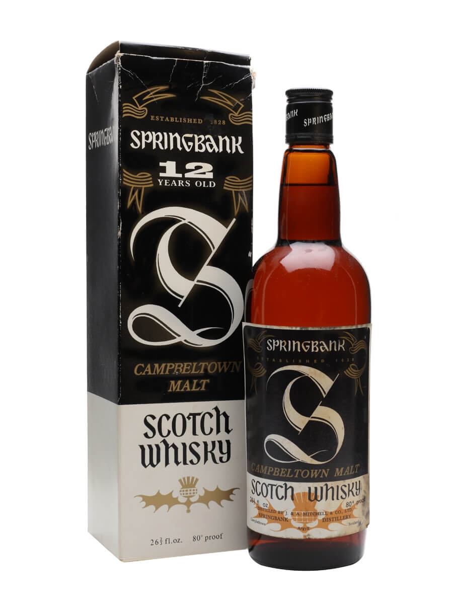 Springbank 12 Year Old - Bot.1970s Scotch Whisky : The Whisky Exchange