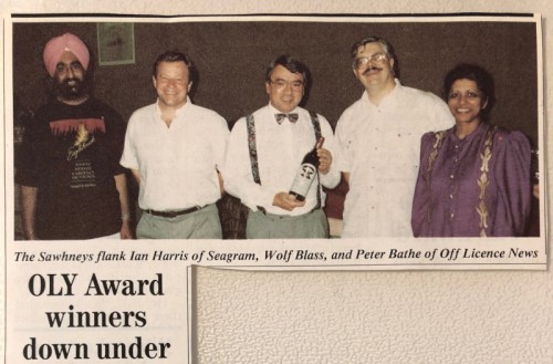 1991 Off Licence News Off Licence of the Year 1991
