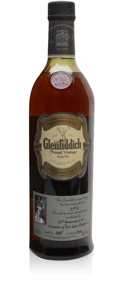 Glenfiddich 1974 / 50th Anniversary Of The Queen's Coronation / Sherry Cask