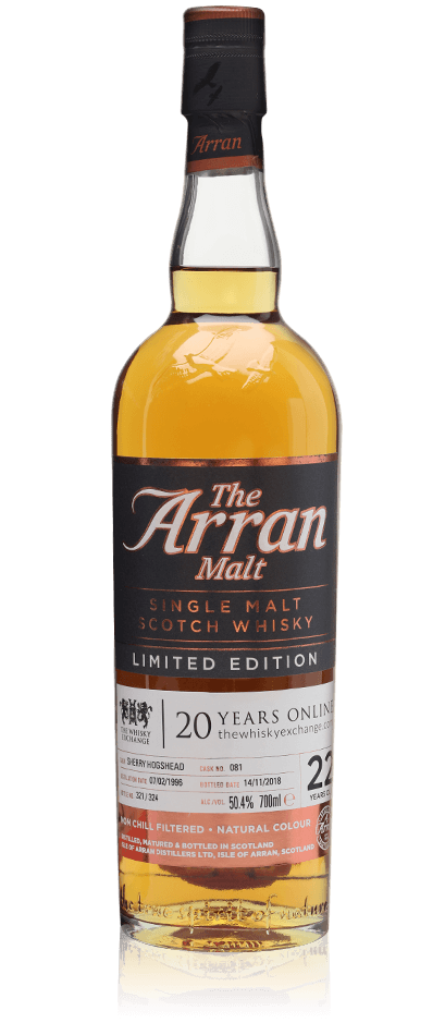 Arran 1996 / 22 Year Old / Exclusive To The Whisky Exchange