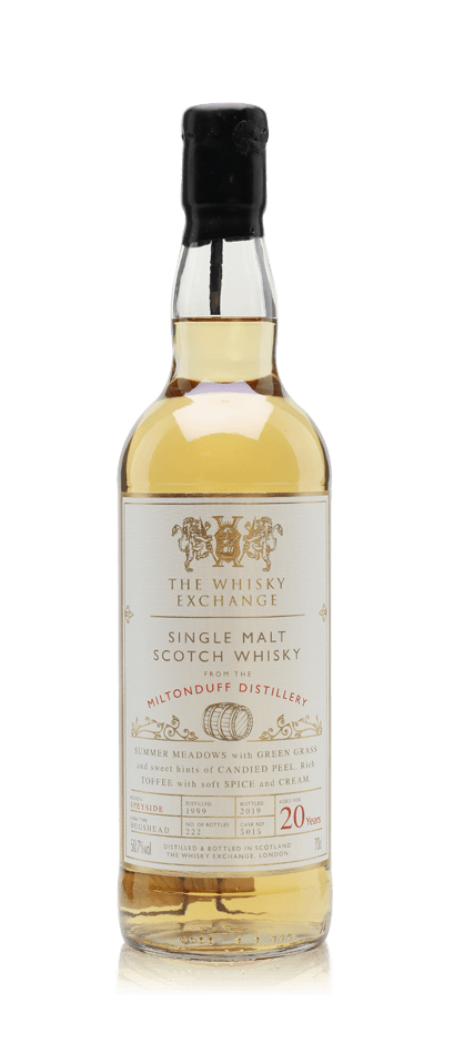 Miltonduff 1999 / 20 Year Old / The Whisky Exchange