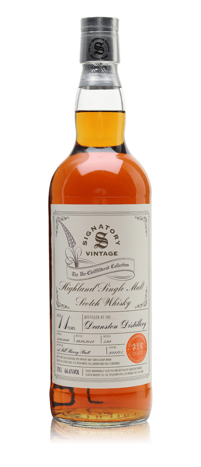 Deanston 2008 / 11 Year Old / Sherry Cask / Signatory for TWE