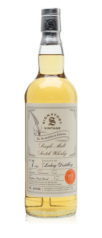 Ledaig 2011 / 7 Year Old / Bordeaux Cask / Signatory for The Whisky Exchange