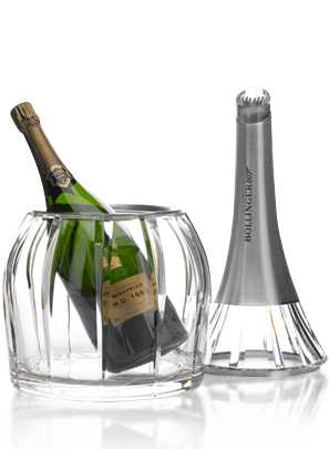 Bollinger SPECTRE Limited Edition R.D. 1988 Magnum & Saint Louis Crystal Ice Bucket