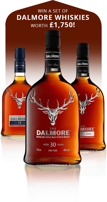 Set of Dalmore whiskies worth £1,750!