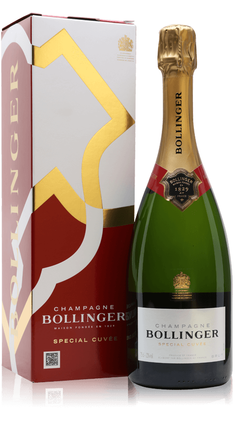 Bollinger Special Cuvee NV Champagne bottle with gift box