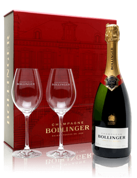 Bollinger Special Cuvee NV Champagne + 2 Glasses Pack Presentation