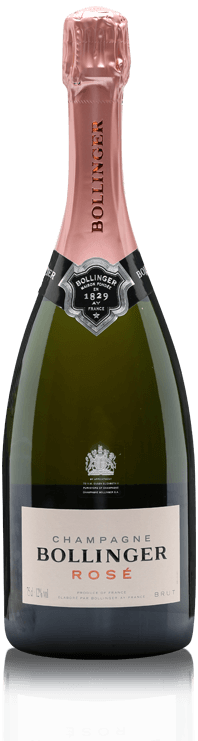 Bollinger Rose NV Champagne / 2 Glass Gift Set