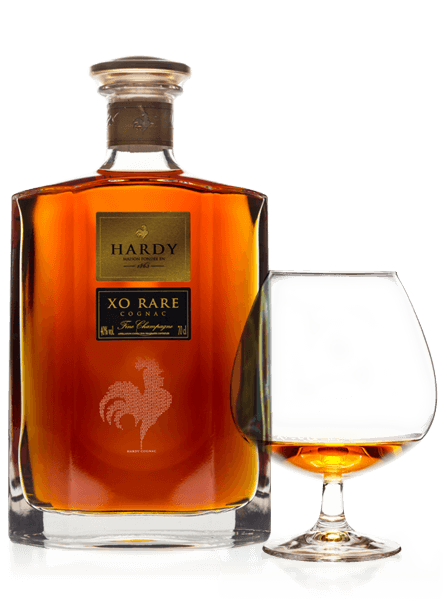 Hardy XO Rare Cognac Engraving