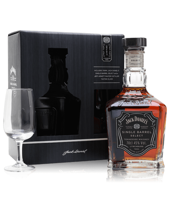 Select Gift Set with Free : Glass Daniel\'s Exchange Single (45%) Jack Whisky Engraving Barrel Personalised The