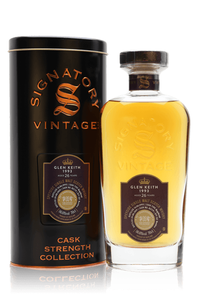 Glen Keith 1993 26 Year Old Signatory for TWE
