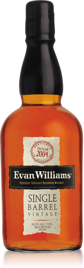 Evan Williams Single Barrel Vintage Bourbon 2004