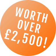 Worth over £2,500!