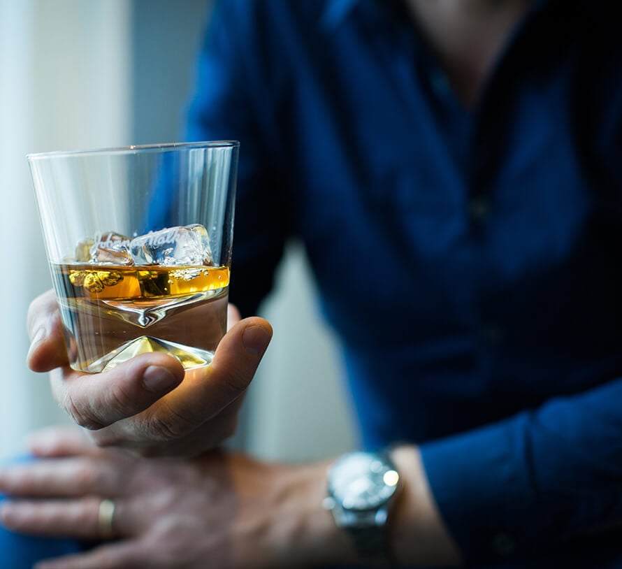 Whisky on the rocks