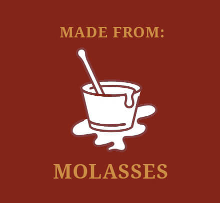 Made from: Molasses