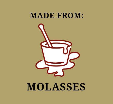 Made from: Molasses