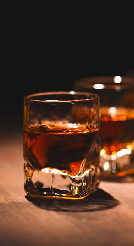 Bourbon casks add notes of toffee and vanilla