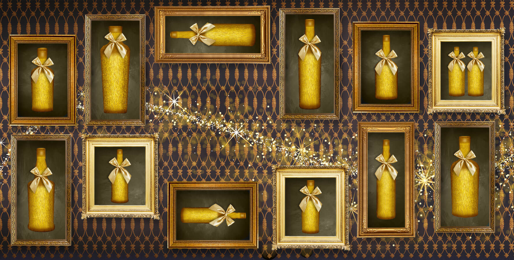 Golden Bottle Giveaway - Before