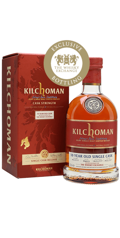 Kilchoman 2007 Single Sherry Cask TWE Exclusive Bottle