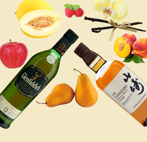 Fresh fruit and vanilla