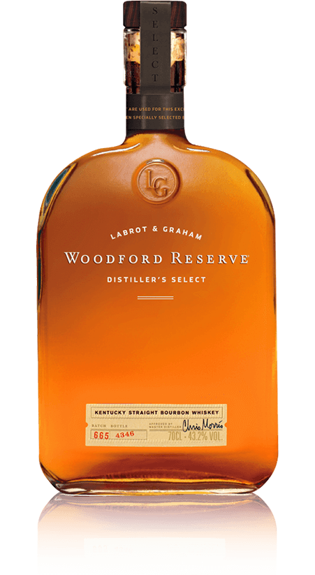 Woodford Reserve Distiller's Select and Glass