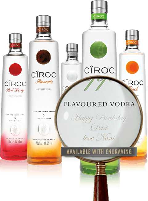 Cîroc Collection - Available with Engraving