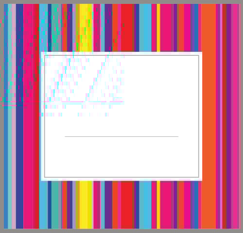Pattern Label - Stripes