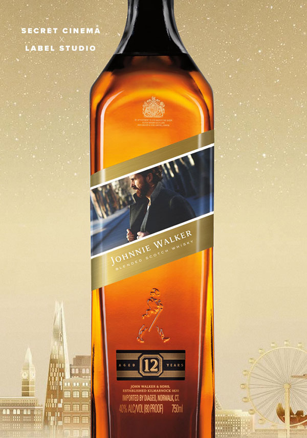 Johnnie Walker Black Label personalised bottle