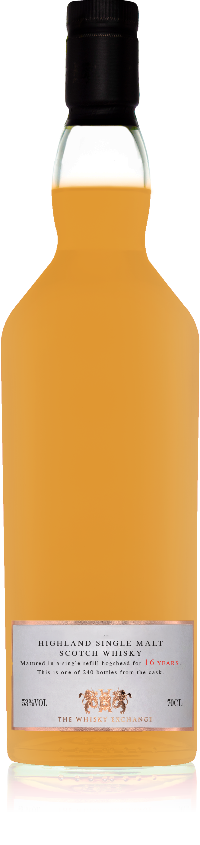 Personalised 16 Year Old Highland Scotch Whisky