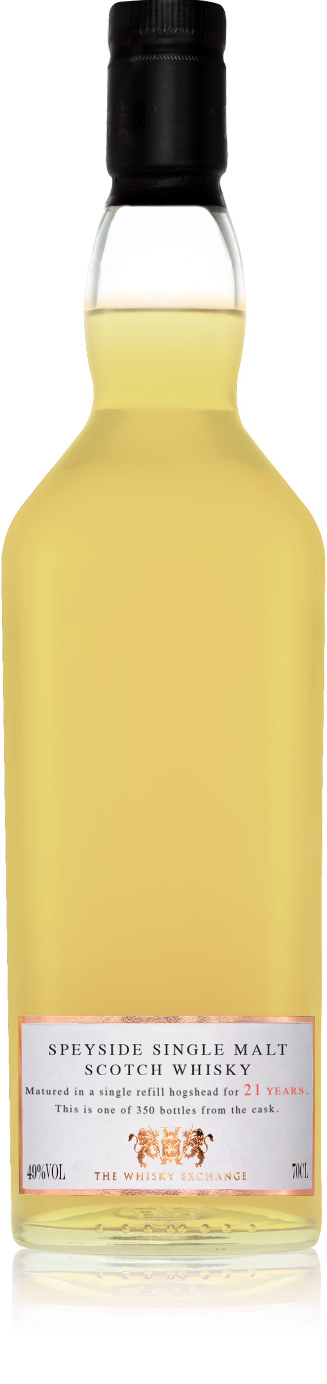 Personalised 21 Year Old Speyside Scotch Whisky