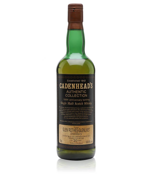 Glenrothes 1971 / 20 Year Old / Authentic Collection