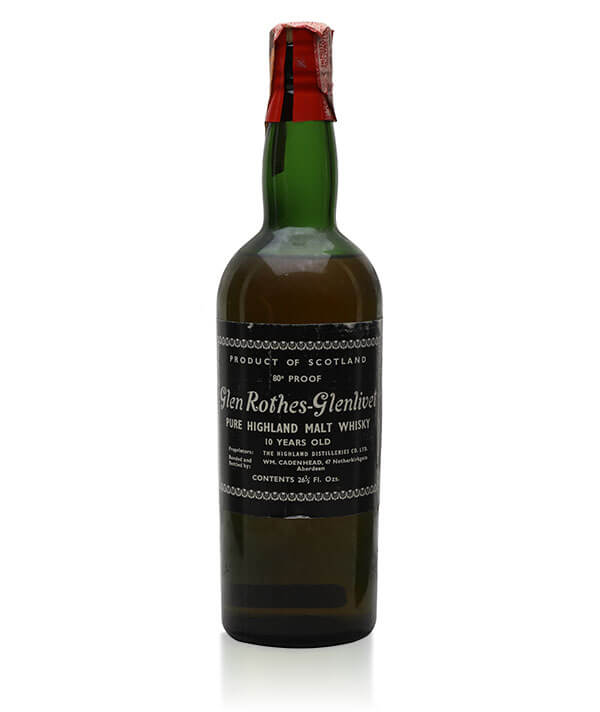 Glenrothes-Glenlivet 10 Year Old / Bot.1960s