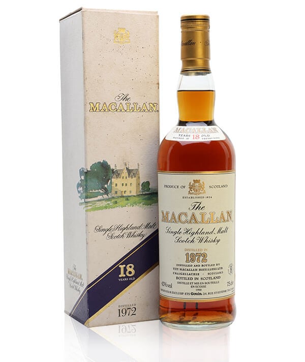 Macallan 18 Year Old Sherry Oak 1972