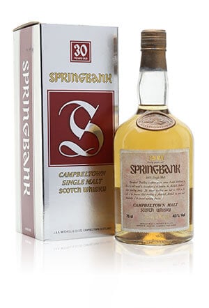 Springbank 30 Year Old / Bot.1980s