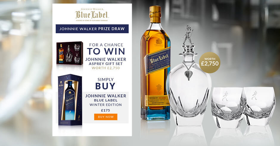 Johnnie Walker Winter Wonderland Prize Draw The Whisky